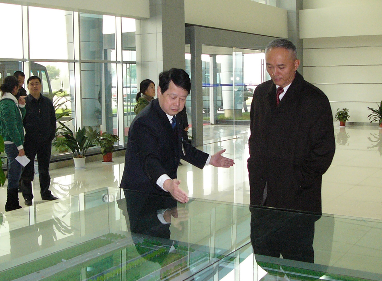 2007年12月 時任杭州市長蔡奇調研視察